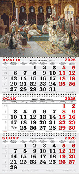 GENC DIJITAL BASKI Takvim