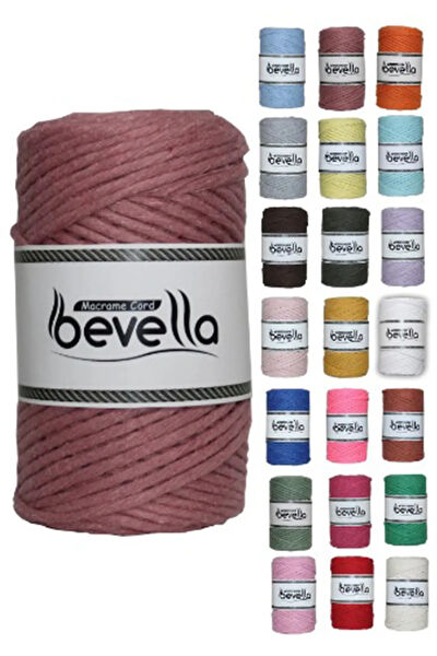Bevella Macrame Cord Örgü İpleri