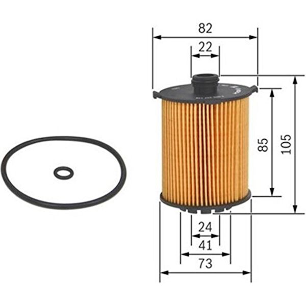 Bosch Yağ Filtreleri