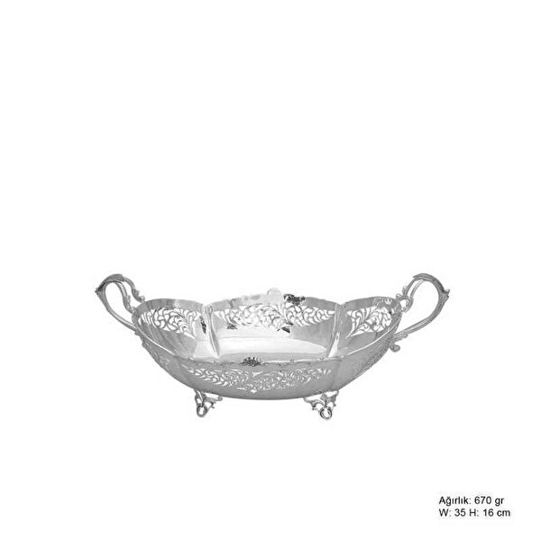 ANATOLİA GÜMÜŞ SAAT Dekoratif Tabak ve Kase