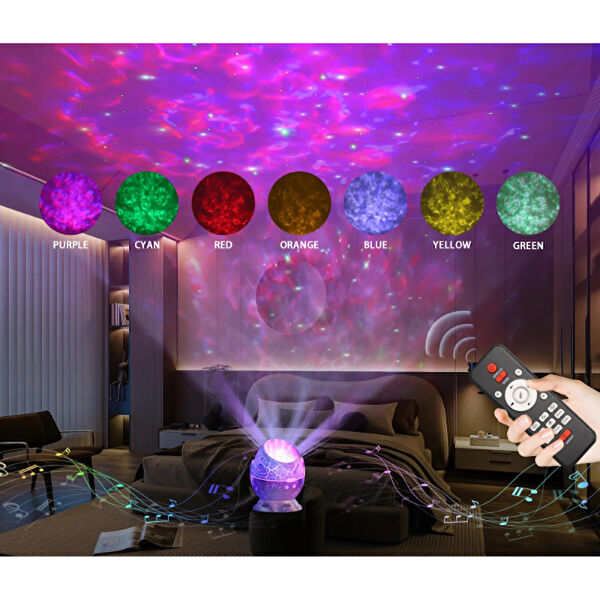 Hediye Bahçesi Projeksiyon Lambası