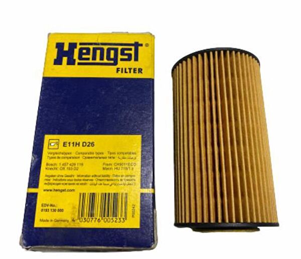 HENGST Yağ Filtreleri