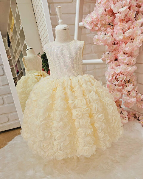 Hly Karol Tasarım Kız Çocuk Elbise