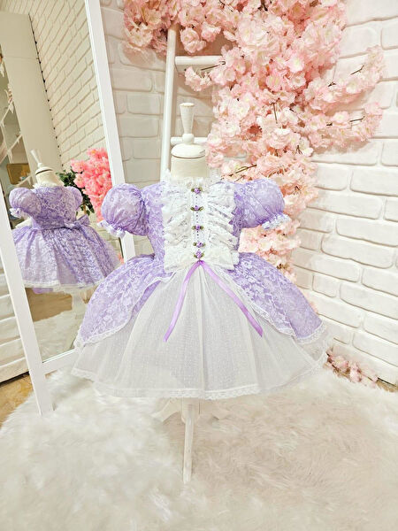 Hly Karol Tasarım Kız Çocuk Elbise