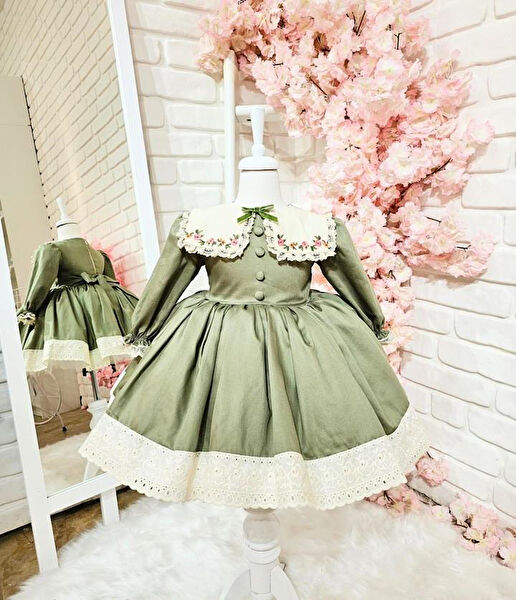 Hly Karol Tasarım Kız Çocuk Elbise