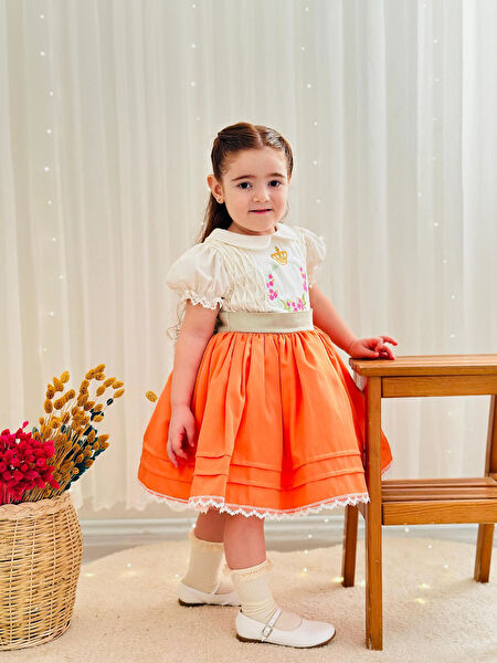 Hly Karol Tasarım Kız Çocuk Elbise