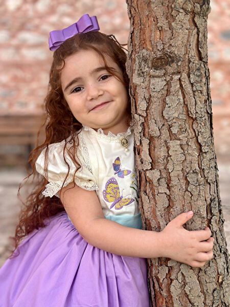 Hly Karol Tasarım Kız Çocuk Elbise