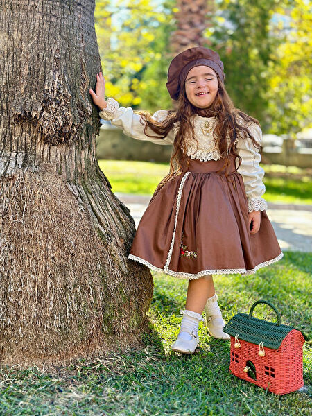 Hly Karol Tasarım Kız Çocuk Elbise