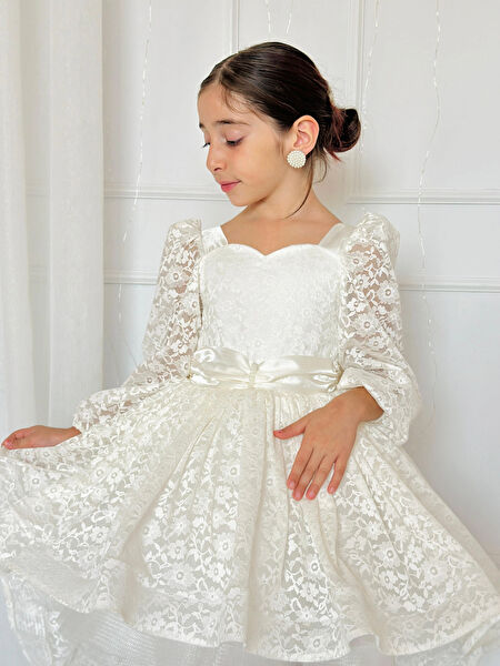 Hly Karol Tasarım Kız Çocuk Elbise