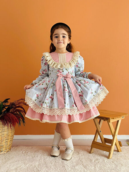 Hly Karol Tasarım Kız Çocuk Elbise