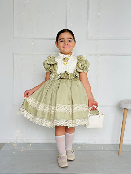 Hly Karol Tasarım Kız Çocuk Elbise