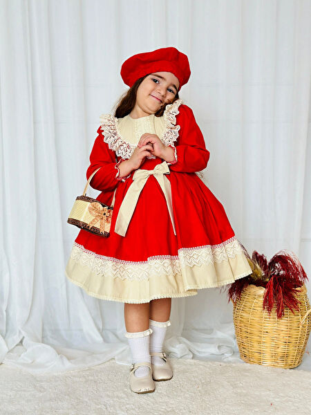 Hly Karol Tasarım Kız Çocuk Elbise