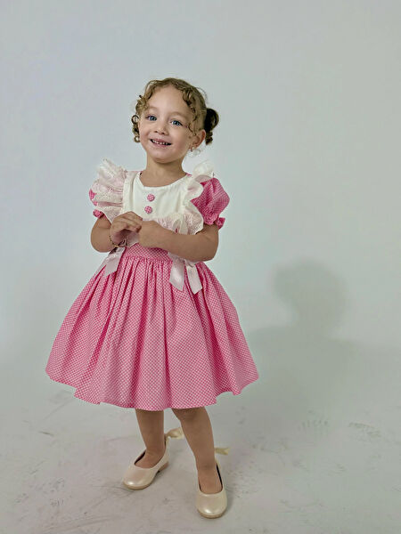 Hly Karol Tasarım Kız Çocuk Elbise