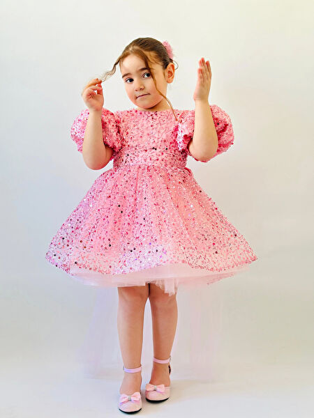 Hly Karol Tasarım Kız Çocuk Elbise