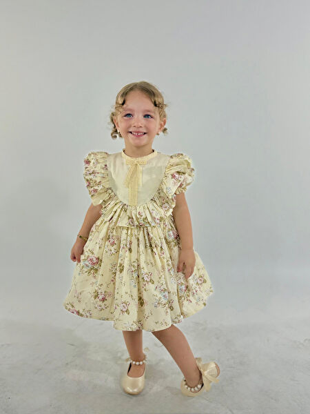 Hly Karol Tasarım Kız Çocuk Elbise