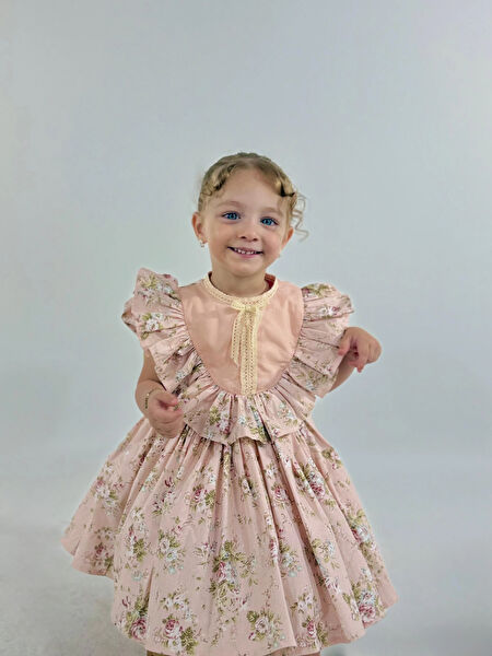 Hly Karol Tasarım Kız Çocuk Elbise