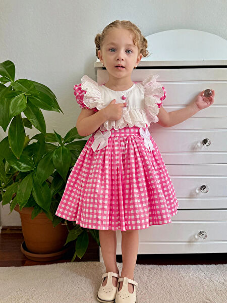 Hly Karol Tasarım Kız Çocuk Elbise