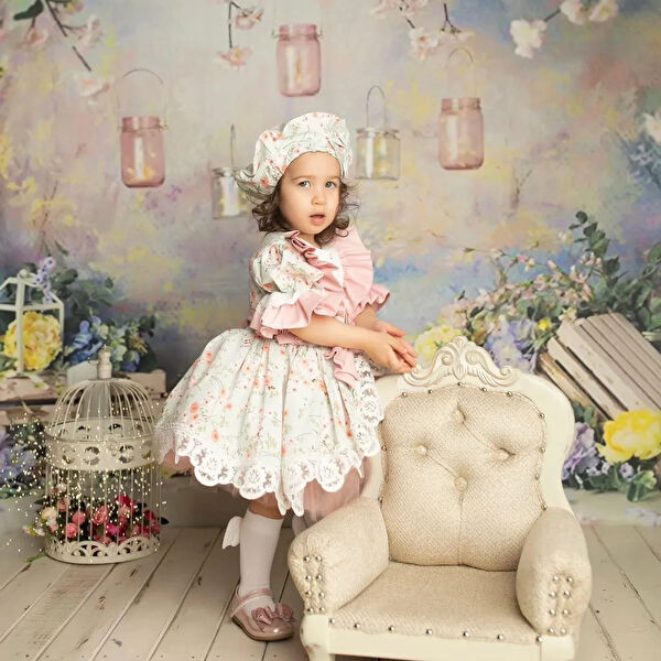 Hly Karol Tasarım Kız Çocuk Elbise