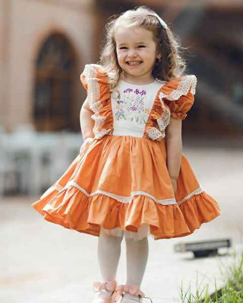 Hly Karol Tasarım Bebek Elbise