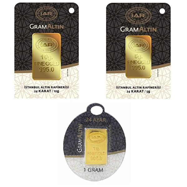 Harem Altın Külçe, Gram Altın