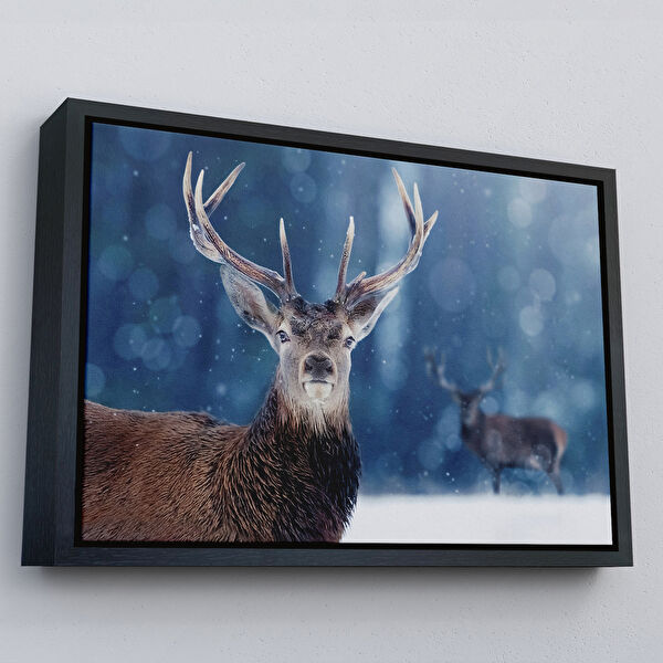 Harita Sepeti Kanvas Tablo