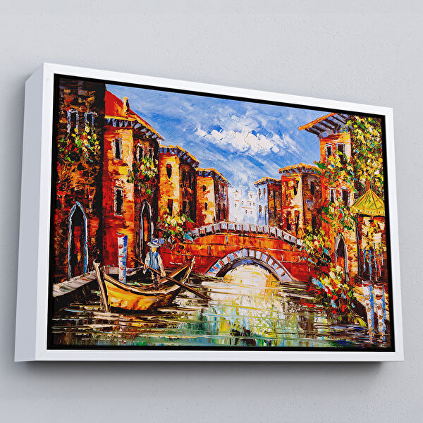 Harita Sepeti Kanvas Tablo