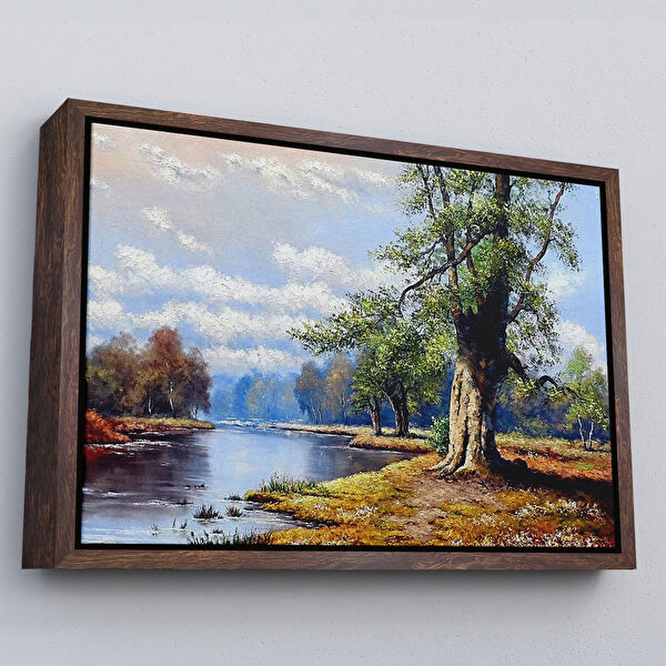 Harita Sepeti Kanvas Tablo