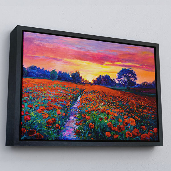 Harita Sepeti Kanvas Tablo