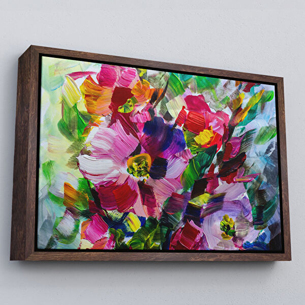 Harita Sepeti Kanvas Tablo