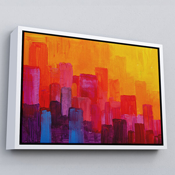 Harita Sepeti Kanvas Tablo