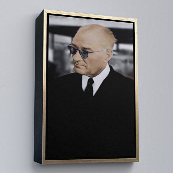 Harita Sepeti Kanvas Tablo