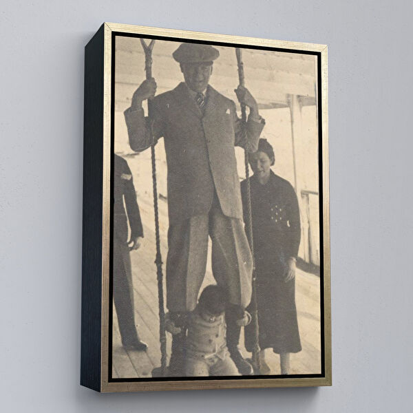 Harita Sepeti Kanvas Tablo