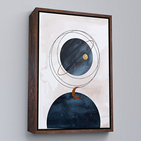 Harita Sepeti Kanvas Tablo