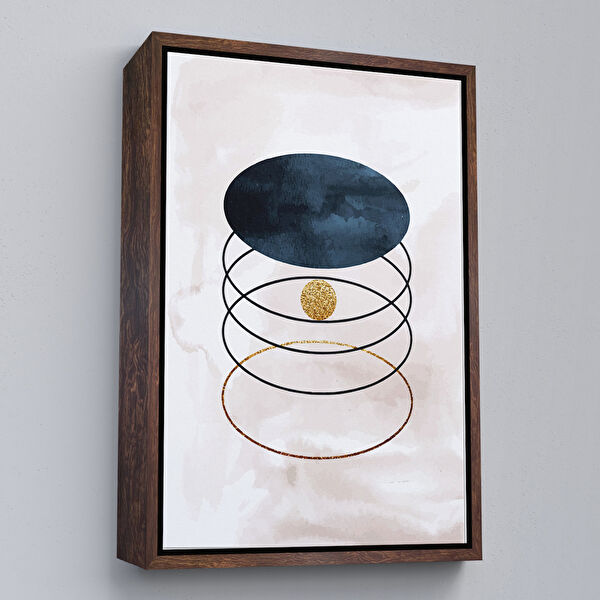 Harita Sepeti Kanvas Tablo