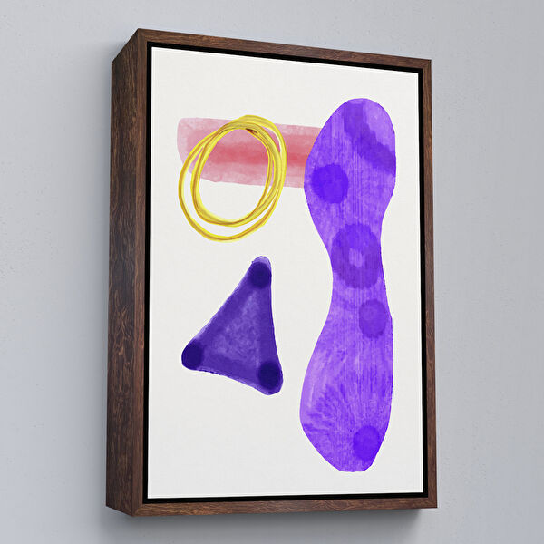 Harita Sepeti Kanvas Tablo