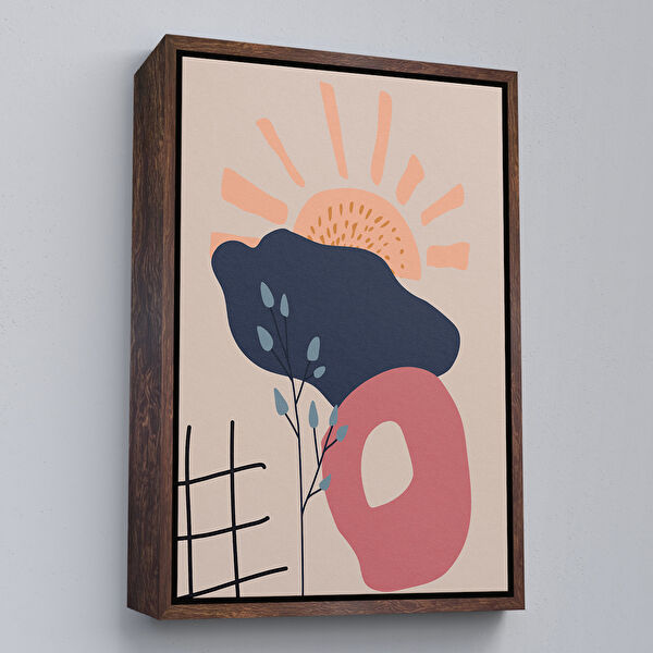 Harita Sepeti Kanvas Tablo