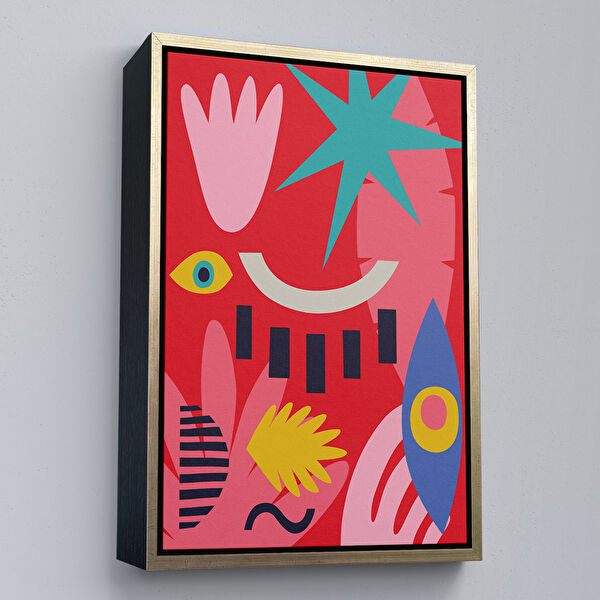 Harita Sepeti Kanvas Tablo