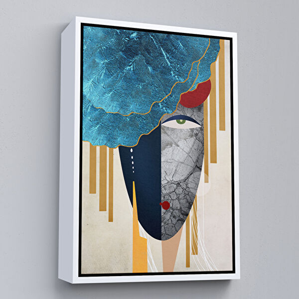 Harita Sepeti Kanvas Tablo