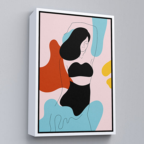 Harita Sepeti Kanvas Tablo