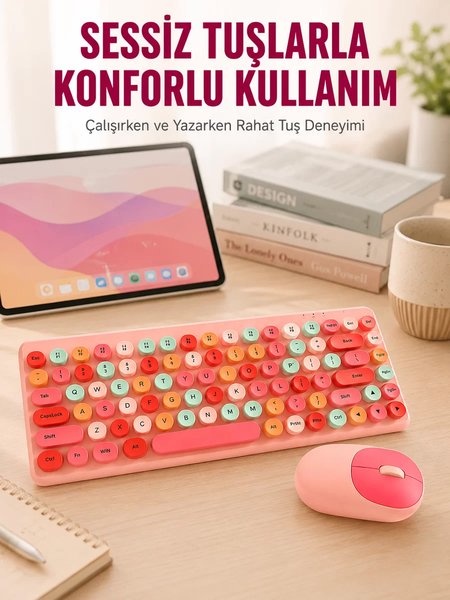 Giggle Planet Klavye Mouse Seti