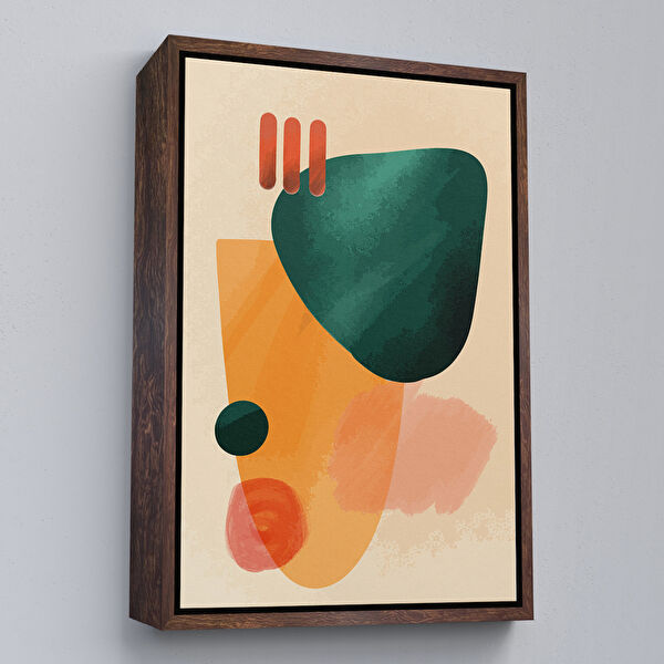 Harita Sepeti Kanvas Tablo