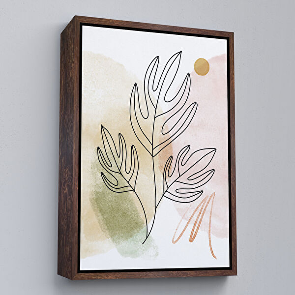 Harita Sepeti Kanvas Tablo