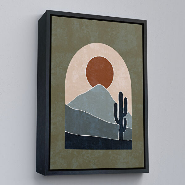 Harita Sepeti Kanvas Tablo