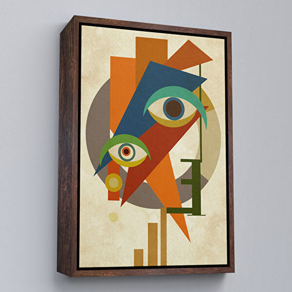 Harita Sepeti Kanvas Tablo