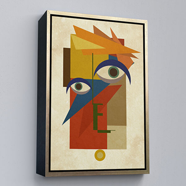 Harita Sepeti Kanvas Tablo