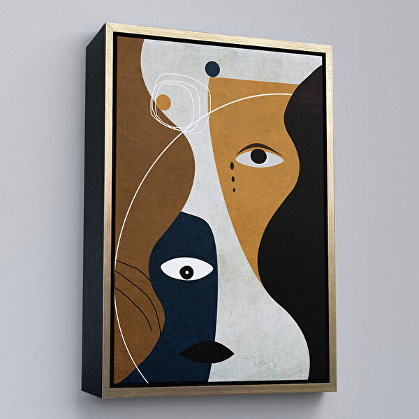 Harita Sepeti Kanvas Tablo