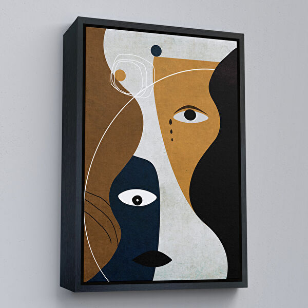 Harita Sepeti Kanvas Tablo