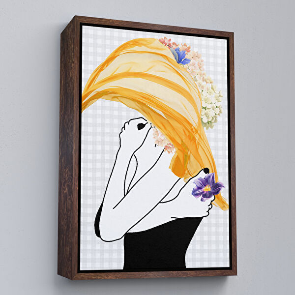 Harita Sepeti Kanvas Tablo