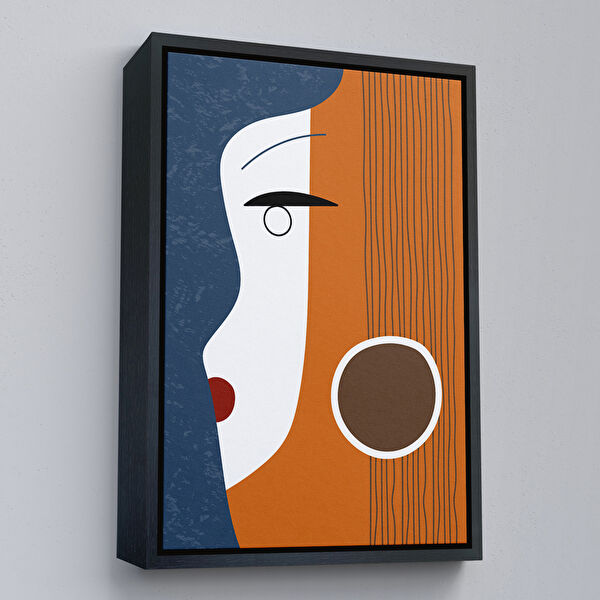 Harita Sepeti Kanvas Tablo