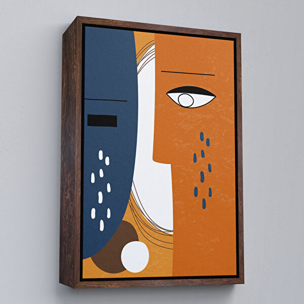 Harita Sepeti Kanvas Tablo